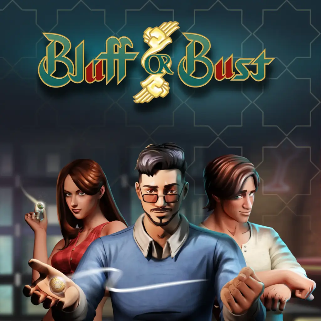Bluff or Bust Charatcer banner